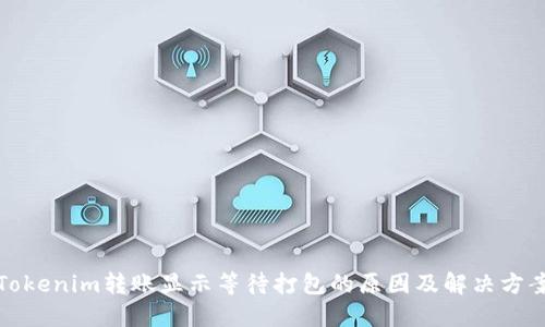 Tokenim转账显示等待打包的原因及解决方案